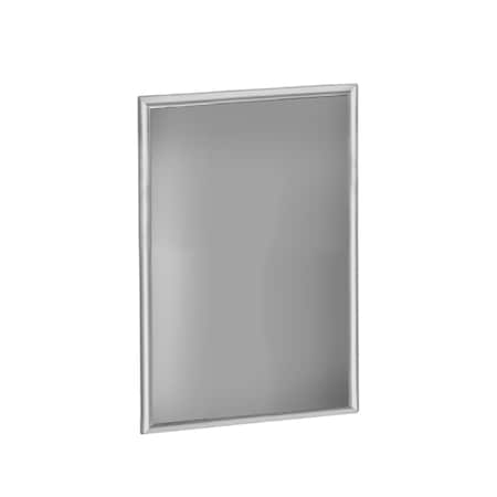 Azar Displays 18"W x 24"H Vertical/ Horizontal Large Format Snap Frame 300218-SLV